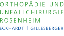 Orthopädie und Unfallchirurgie Rosenheim Eckhardt | Gillesberger Logo